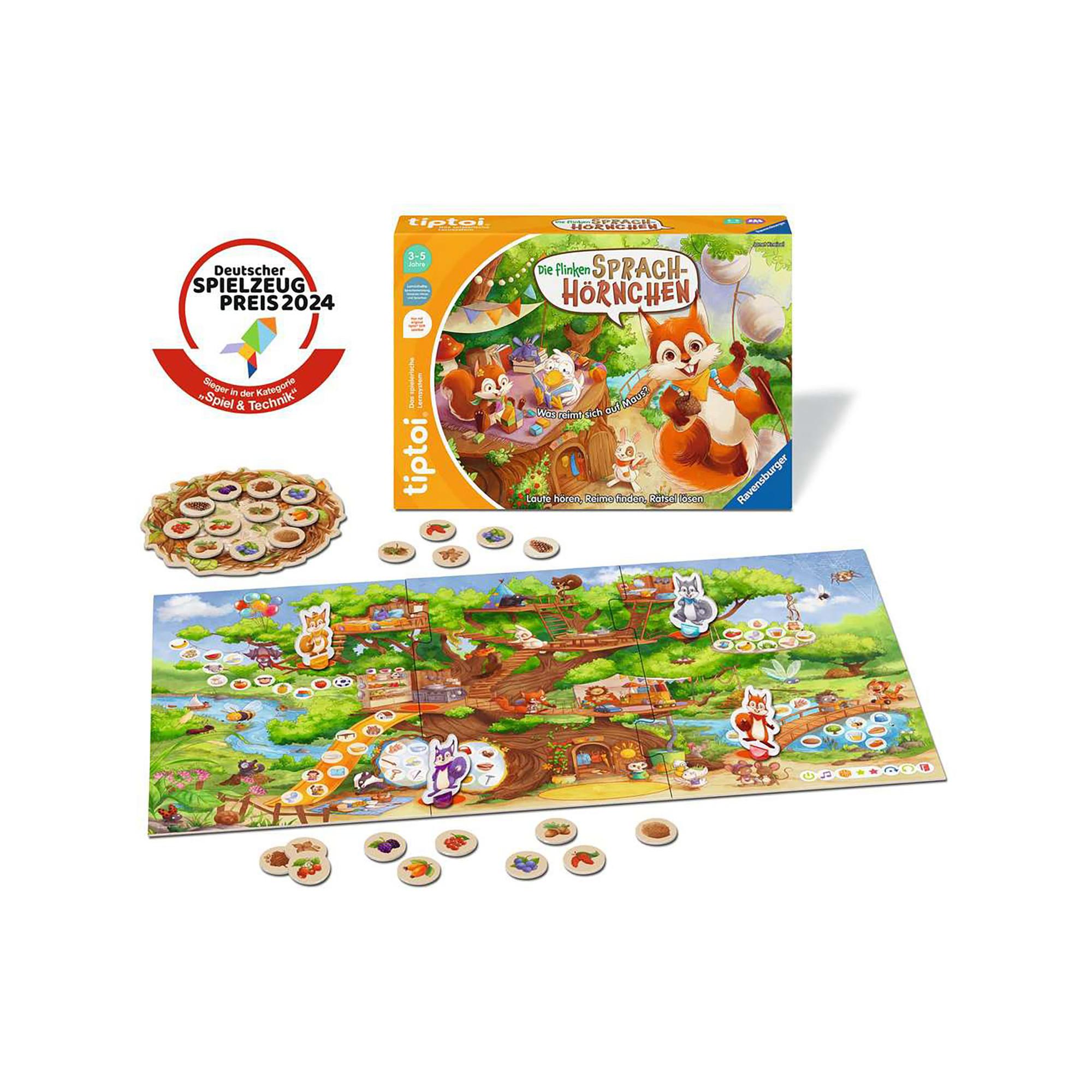 tiptoi  Gioco - Gli agili scoiattoli linguistici, tedesco 