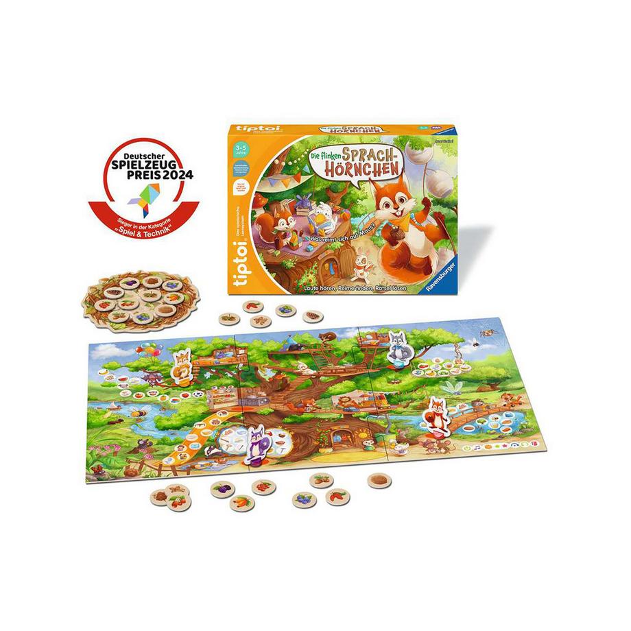 tiptoi  Jeu - Die flinken Sprach-Hörnchen, allemand 