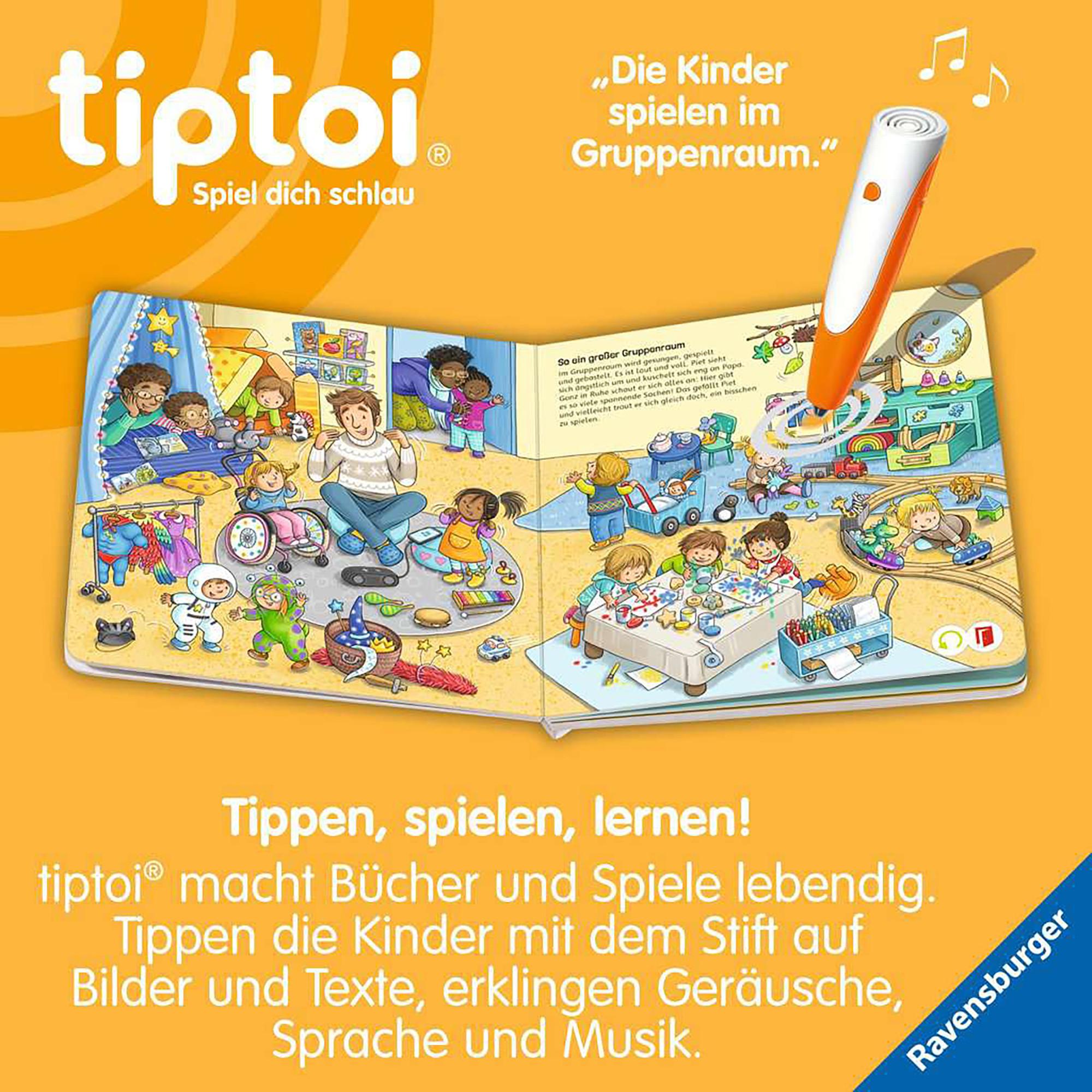 tiptoi  Abenteuer Grosswerden: Piet kommt in den Kindergarten, allemand 