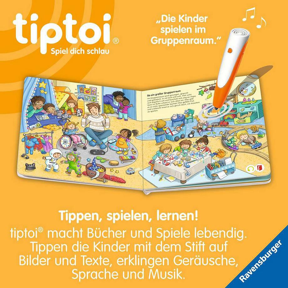 tiptoi  Abenteuer Grosswerden: Piet kommt in den Kindergarten, deutsch 