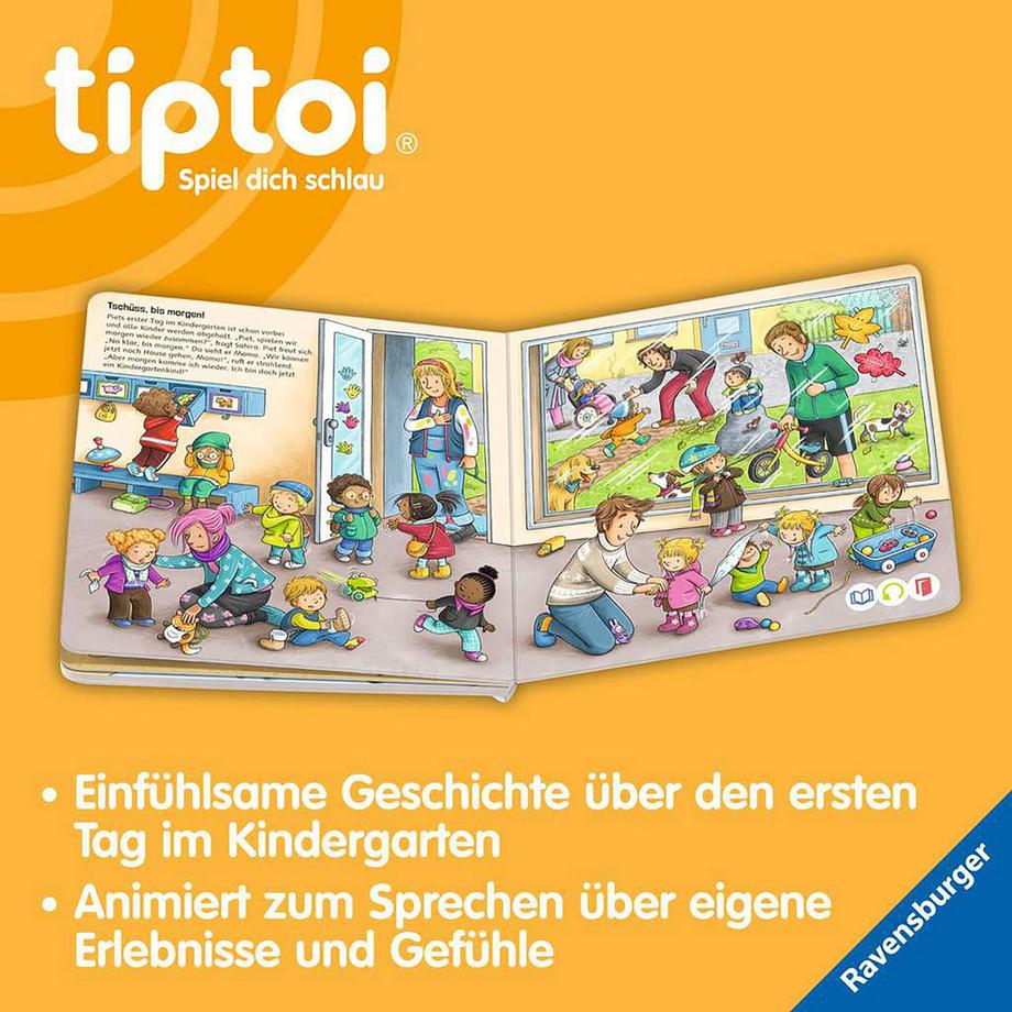 tiptoi  Abenteuer Grosswerden: Piet kommt in den Kindergarten, deutsch 