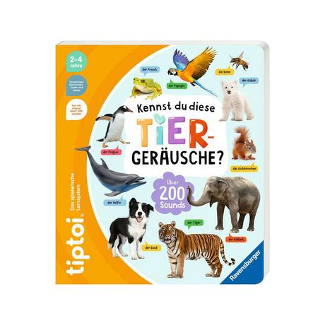 tiptoi  Libro - Conosci questi versi di animali? Tedesco 