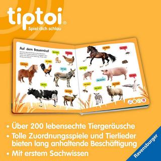 tiptoi  Libro - Conosci questi versi di animali? Tedesco 