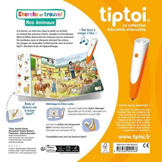 tiptoi  Livre Animaux, französisch 