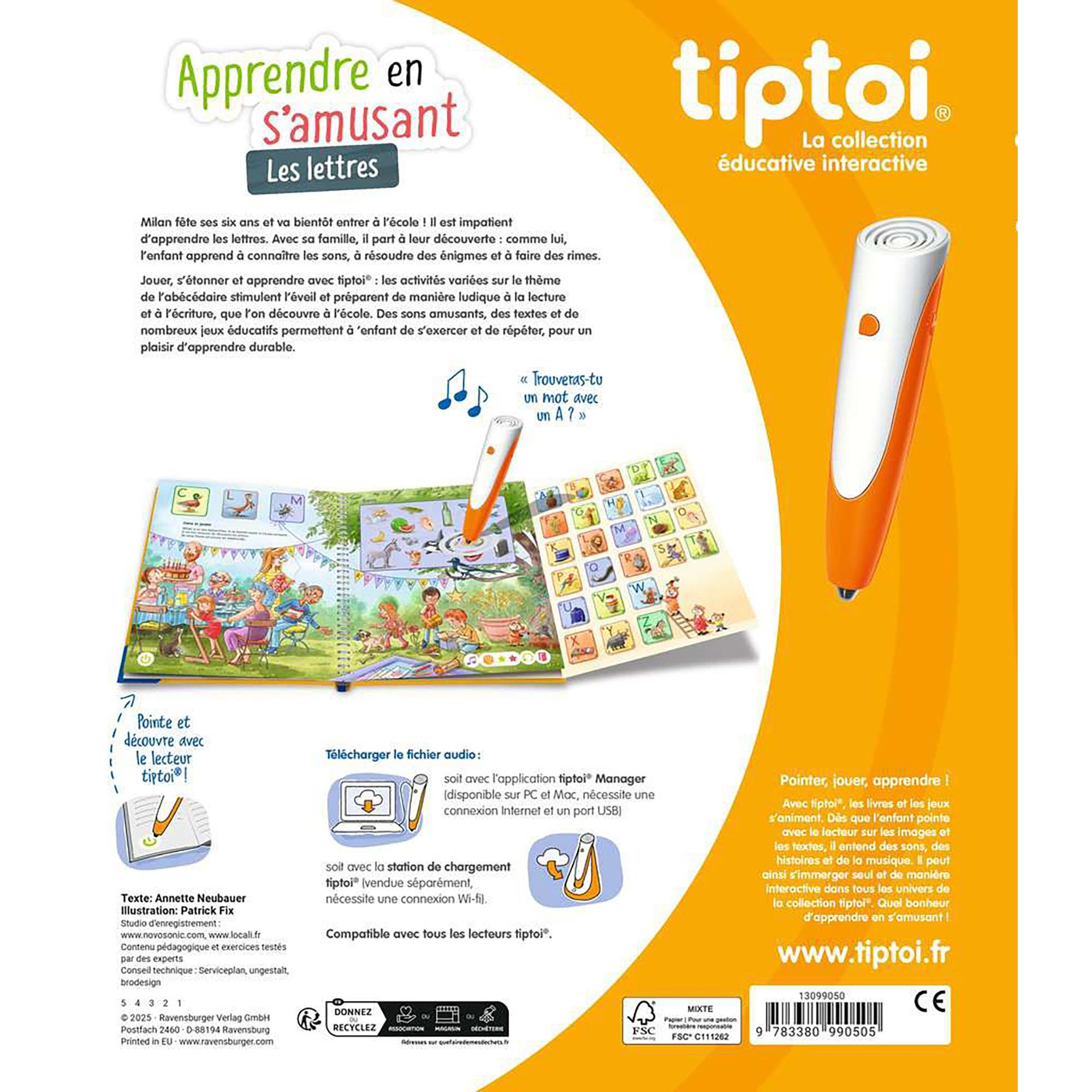 tiptoi  Apprendre en s'amusant : Les lettres, français 