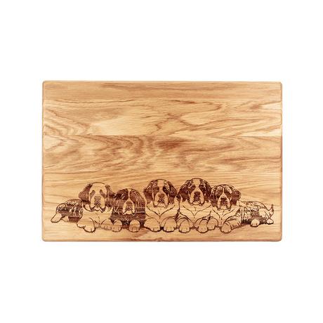 Kadastar Schneidbrett Bernhardiner 