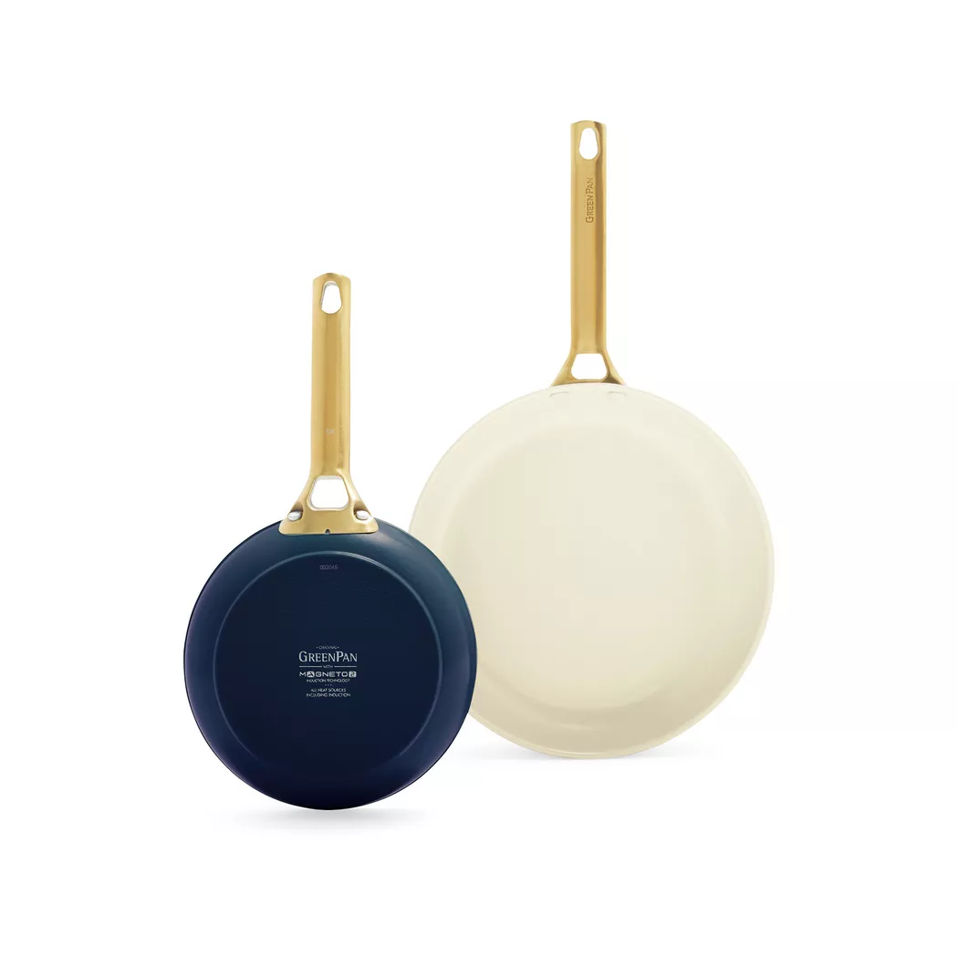 GreenPan Padova Reserve 2 Piece Frypan Set Oxford Blue