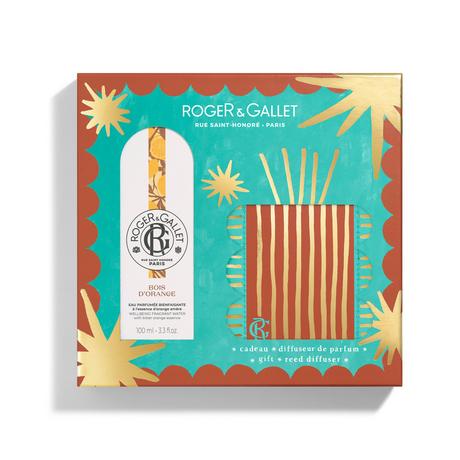 ROGER & GALLET  Weihnachtsset Bois d'Orange Duftendes Wohlfühl-Wasser 
