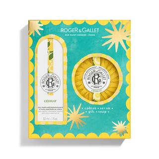 ROGER & GALLET  Coffret Noël Cédrat Eau Parfumée Bienfaisante  