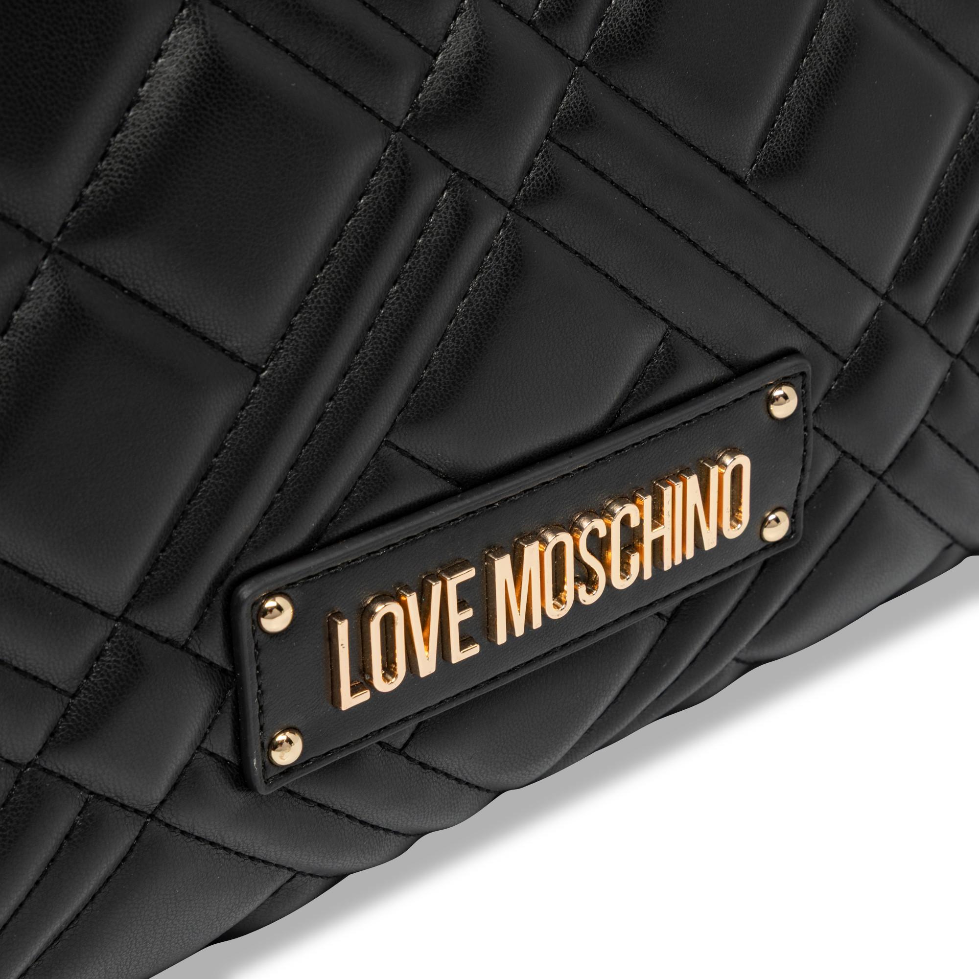 LOVE MOSCHINO Gesteppte Schultertasche  
