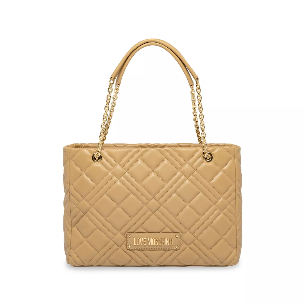 Love Moschino - Schultertasche, für Damen, Beige, Größe ONESIZE 2