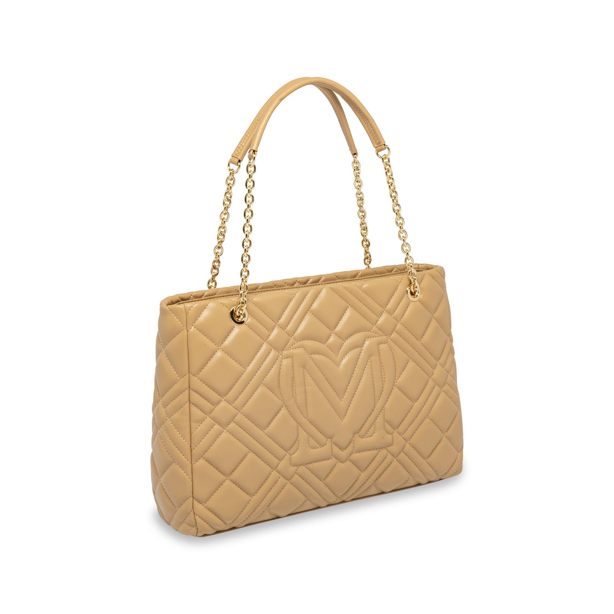 LOVE MOSCHINO Gesteppte Schultertasche  