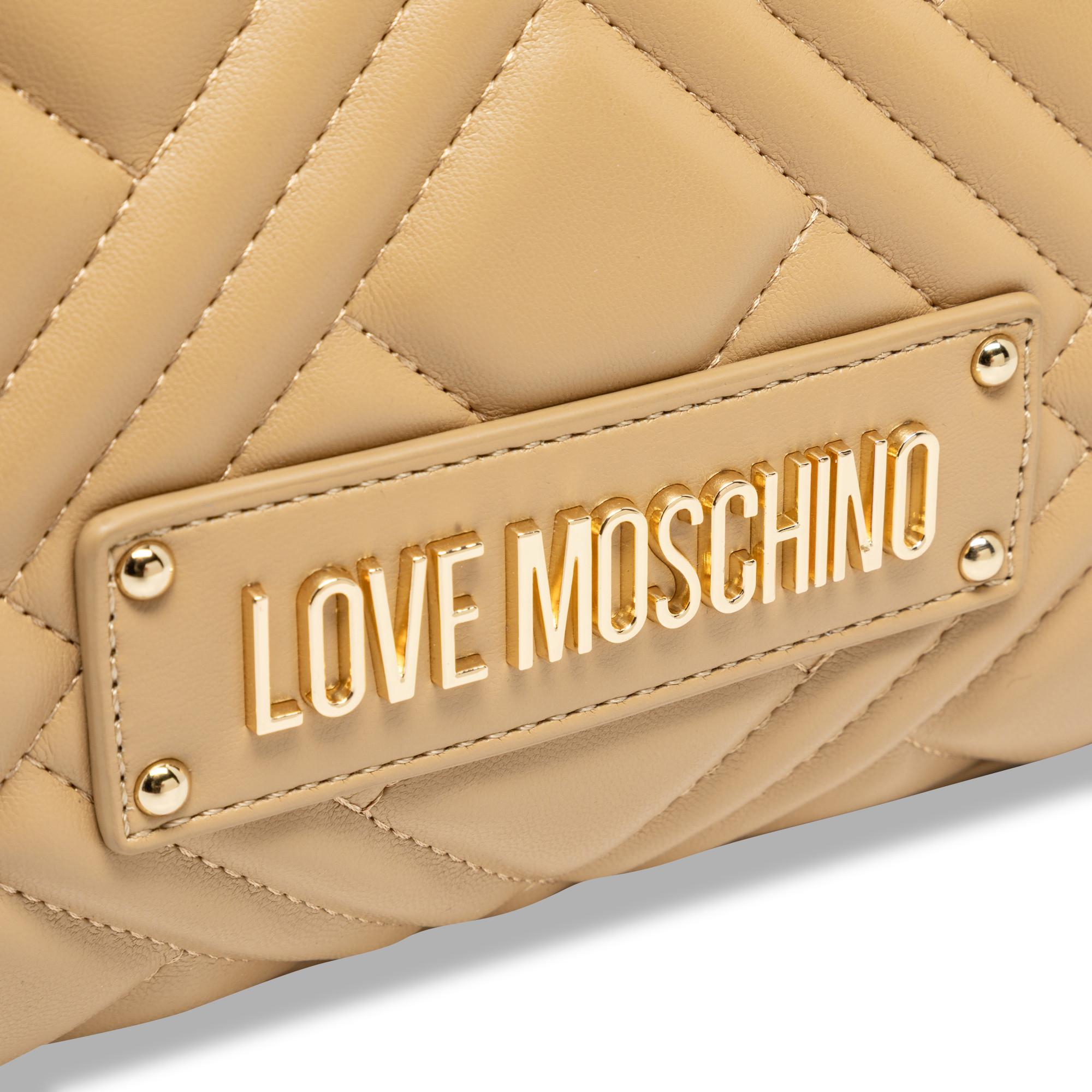 LOVE MOSCHINO Gesteppte Schultertasche  