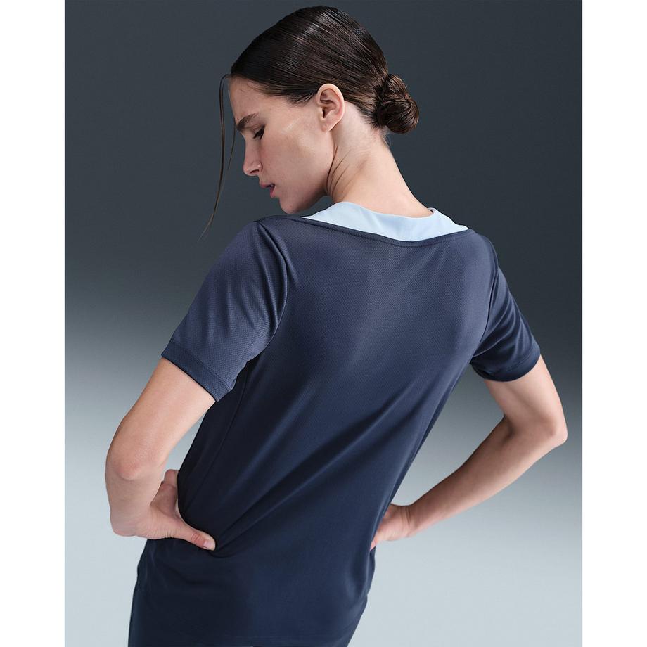 NIKE W NK DF STRIKE SS TOP K T-Shirt, Rundhals, kurzarm 