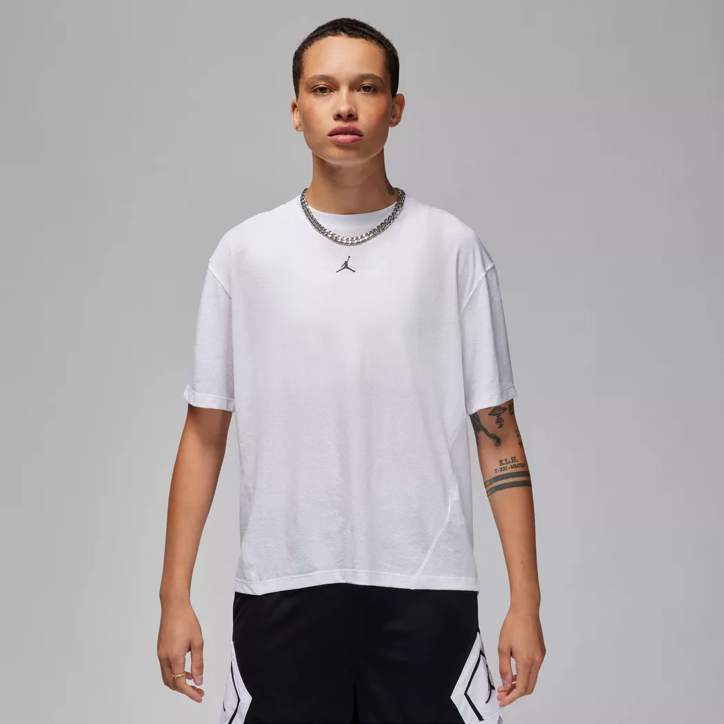 JORDAN - T-Shirt, kurzarm, für Damen, Weiss, Größe XL