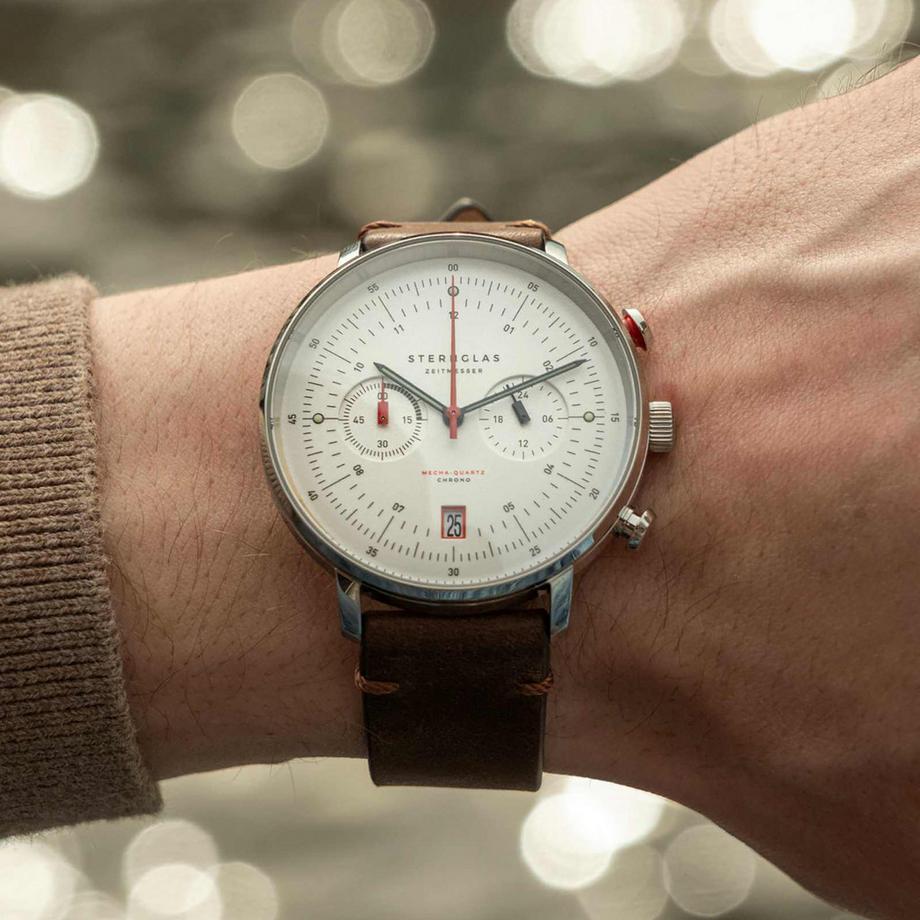 Sternglas Hamburg CHRONO Chronograph Uhr 