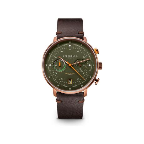 Sternglas Hamburg CHRONO Chronograph Uhr 