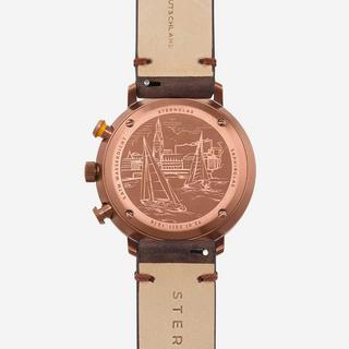 Sternglas Hamburg CHRONO Chronograph Uhr 