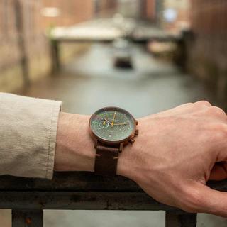 Sternglas Hamburg CHRONO Chronograph Uhr 