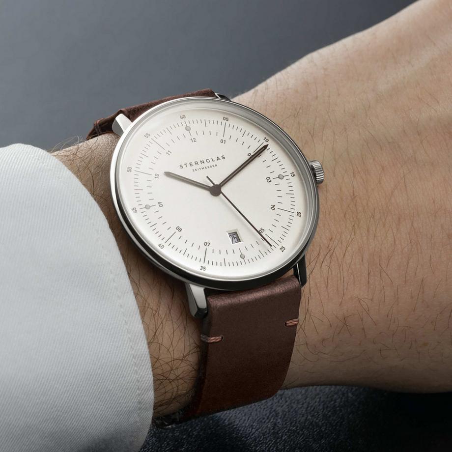 Sternglas Hamburg Analoguhr 