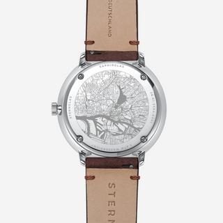 Sternglas Hamburg Analoguhr 