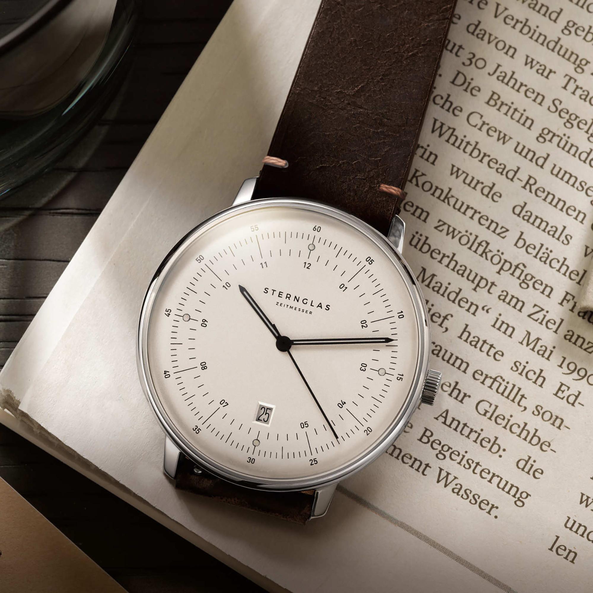 Sternglas Hamburg Analoguhr 