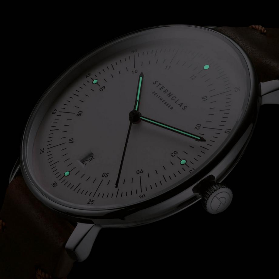 Sternglas Hamburg Analoguhr 