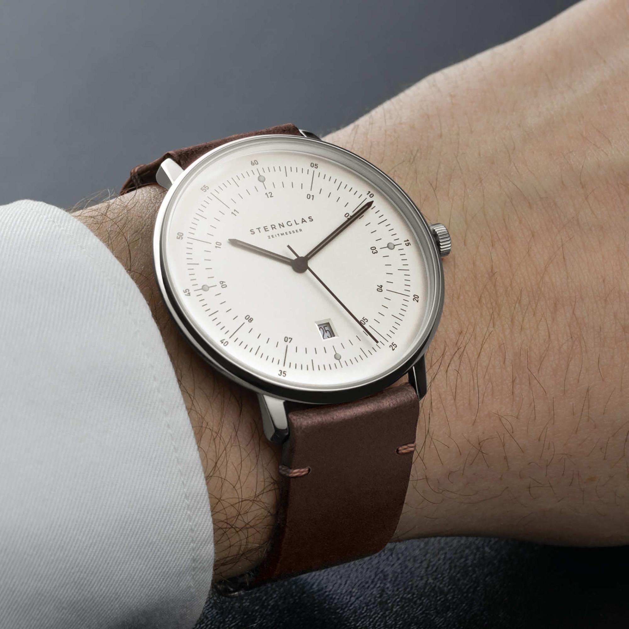 Sternglas Hamburg Analoguhr 