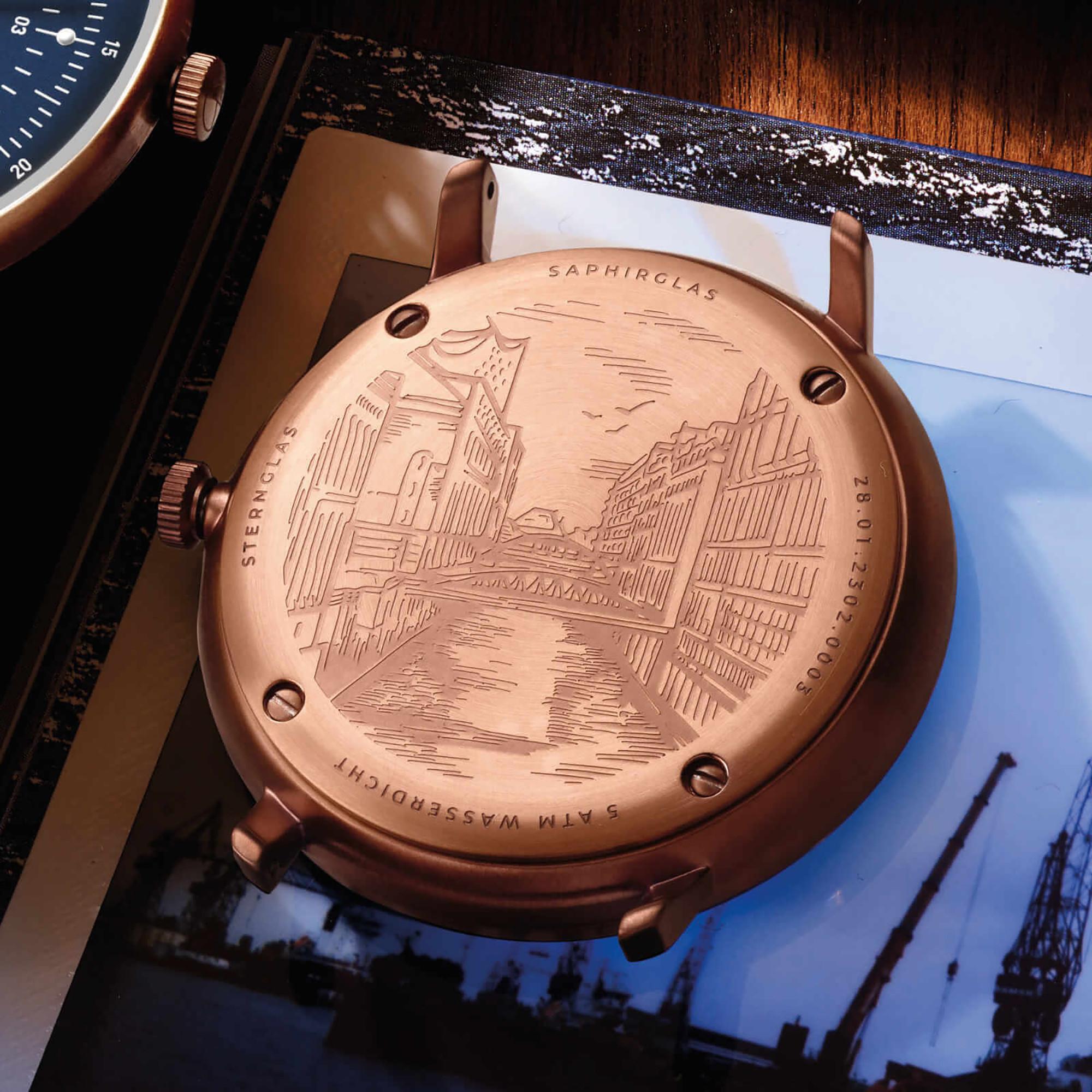 Sternglas Hamburg Orologio analogico 