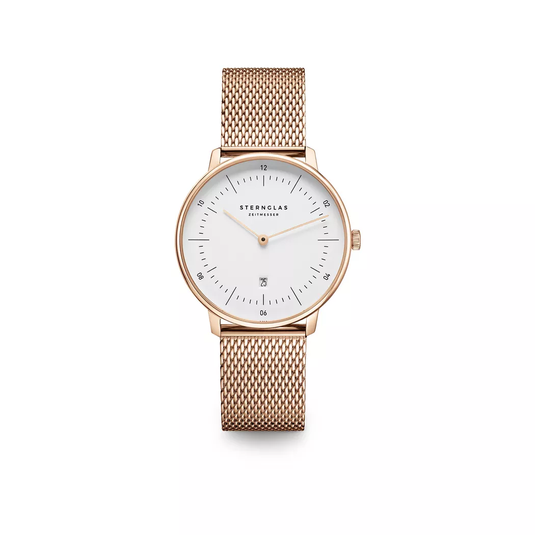 Sternglas - Analoguhr, Naos XS, 33mm, Roségold