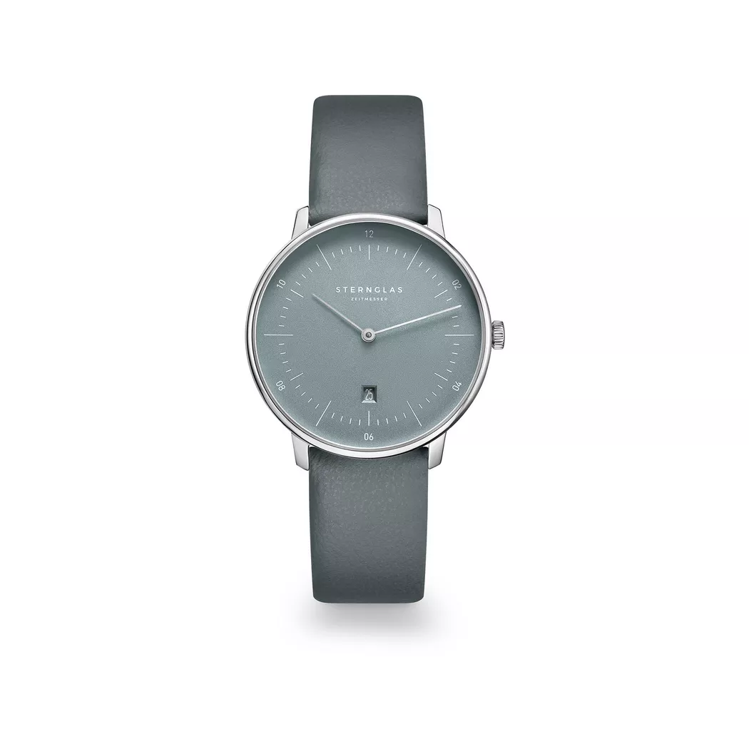 Sternglas - Analoguhr, Naos XS Edition Flora, 33mm, Blau