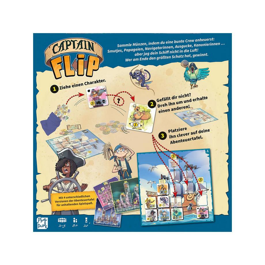 PlayPunk  Captain Flip, allemand 
