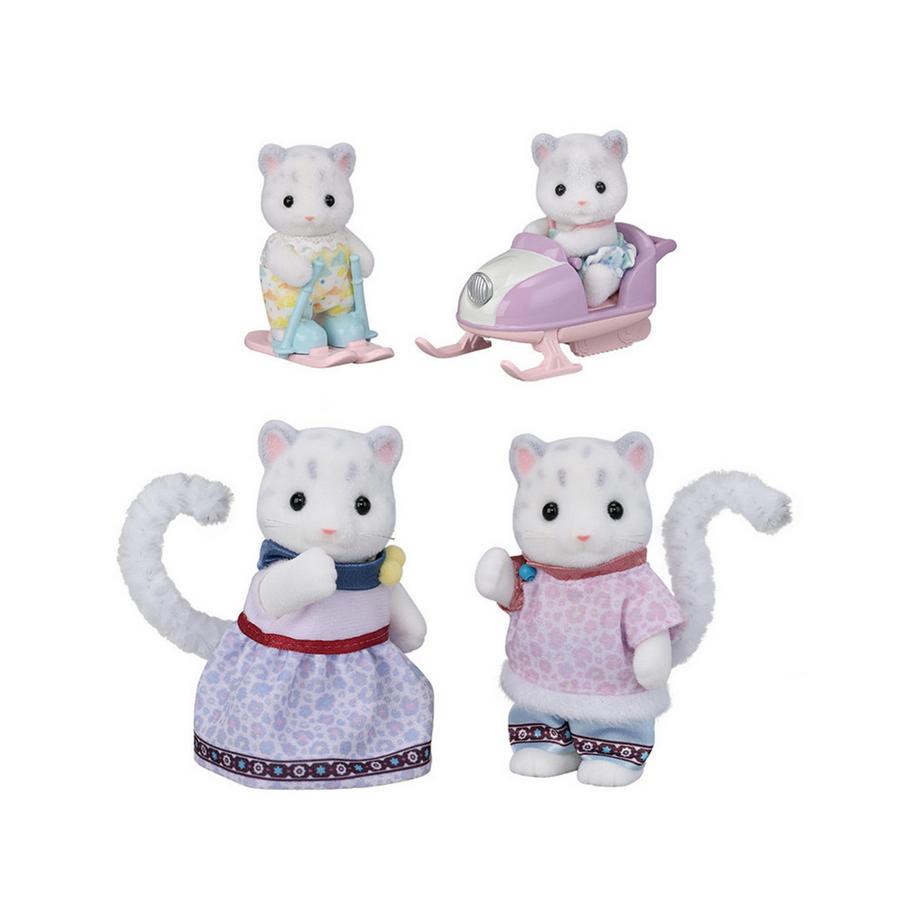 Sylvanian Families Schneeleoparden Familie