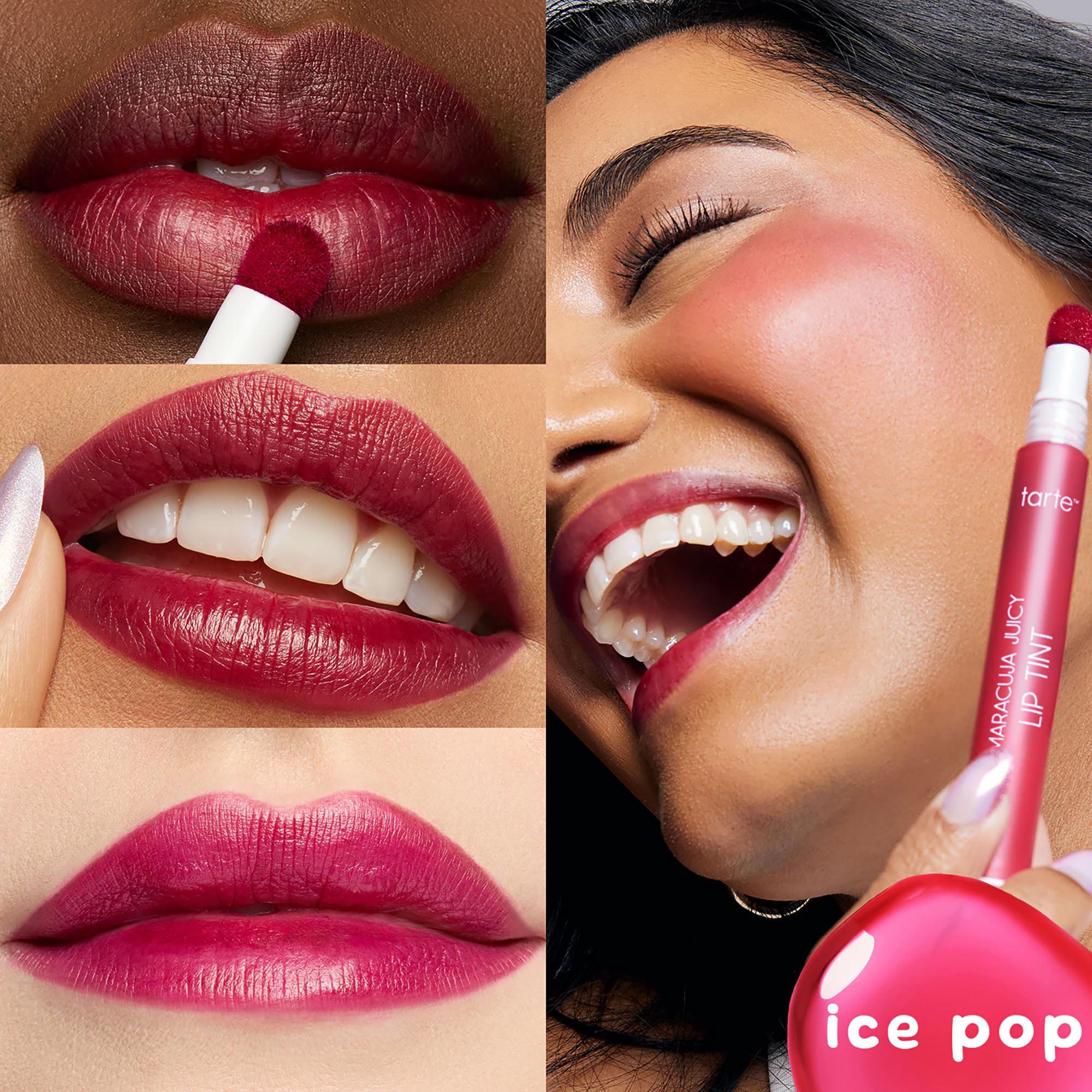 tarte  Maracuja Juicy Lip Tint - Encre à lèvres et joues 