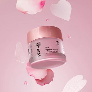 Yepoda  The Porefect Pad - Peeling-Pads mit Rosenwasser, AHA, BHA und PHA 