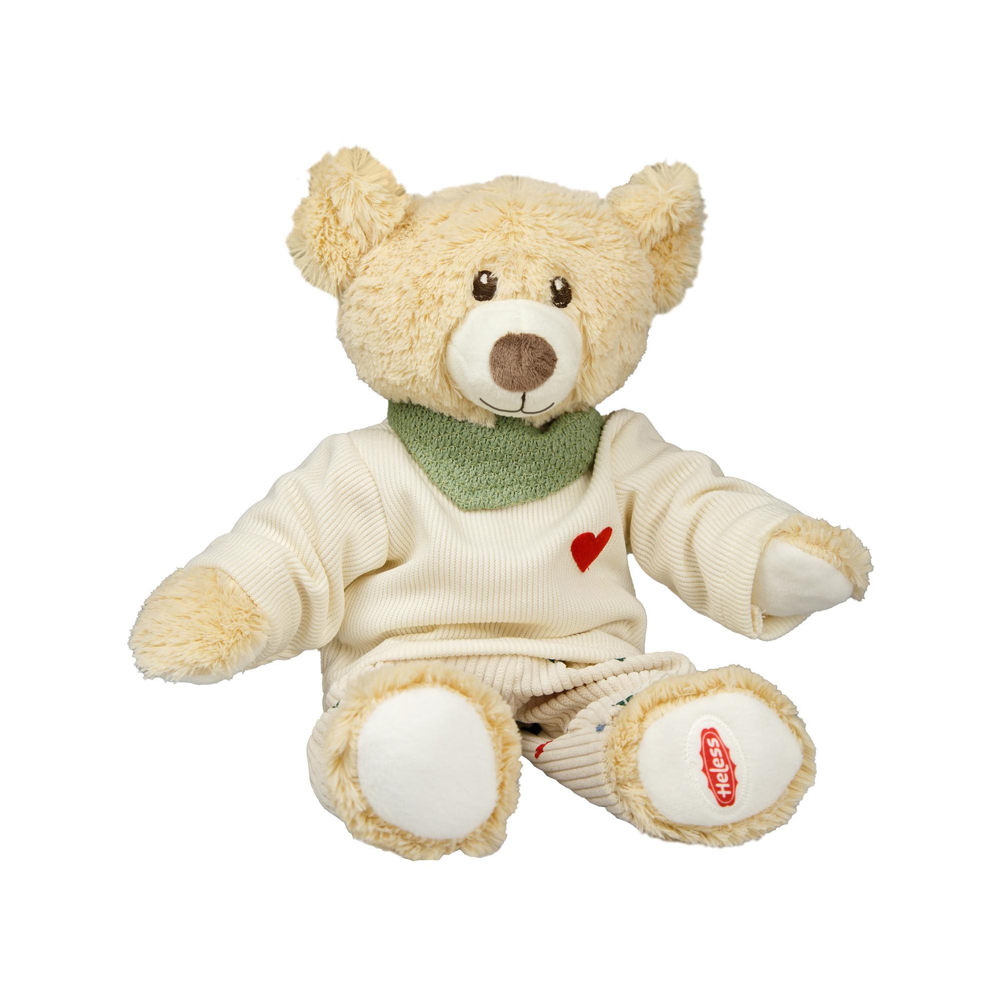 Heless  Puppen-Kordhose "Herz-Konfetti" mit T-Shirt und Nickituch 