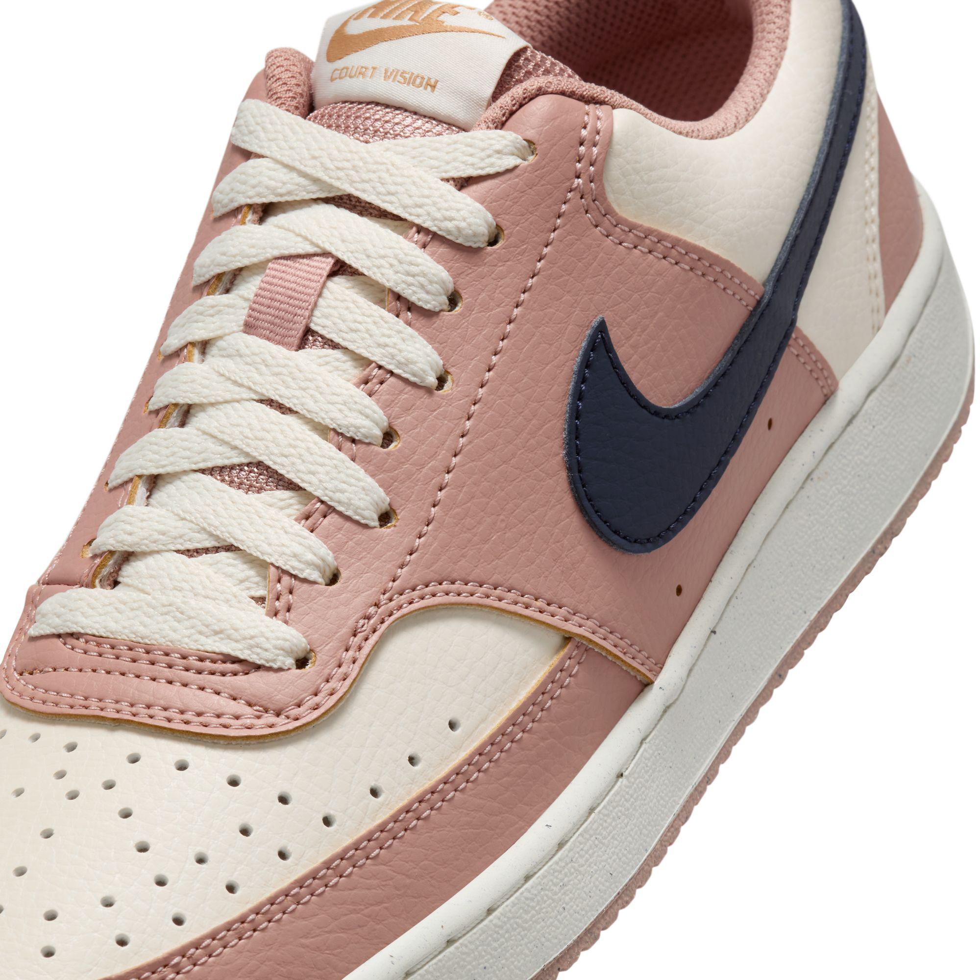 NIKE Wmns Court Vision Low Next Nature Sneakers, Low Top 