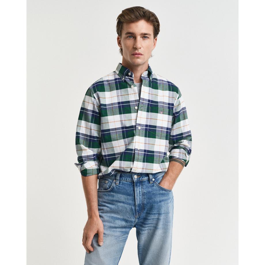 GANT Chemise Classic Oxford Carreaux Boutonnée  