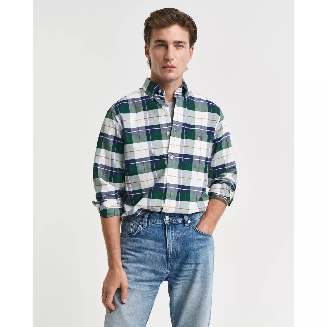 Gant - Hemd, für Herren, Waldgrün, Größe XXL
