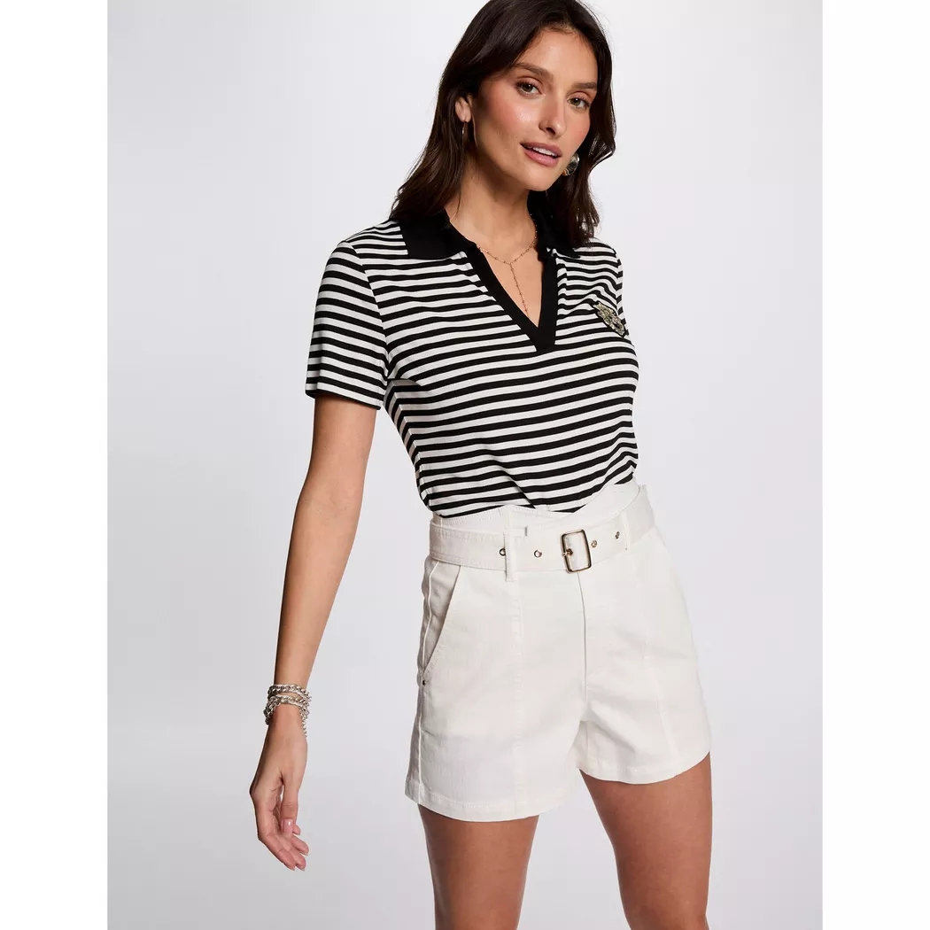 Morgan - Shorts, für Damen, Leinen, Größe 40