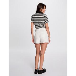 MORGAN Short in denim con cintura  