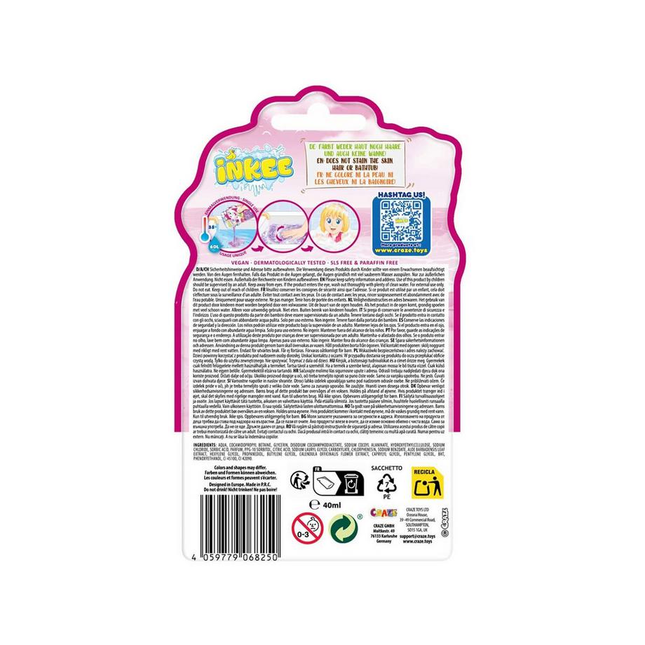 Craze  Bagno di schiuma Unicorn, modelli assortiti 