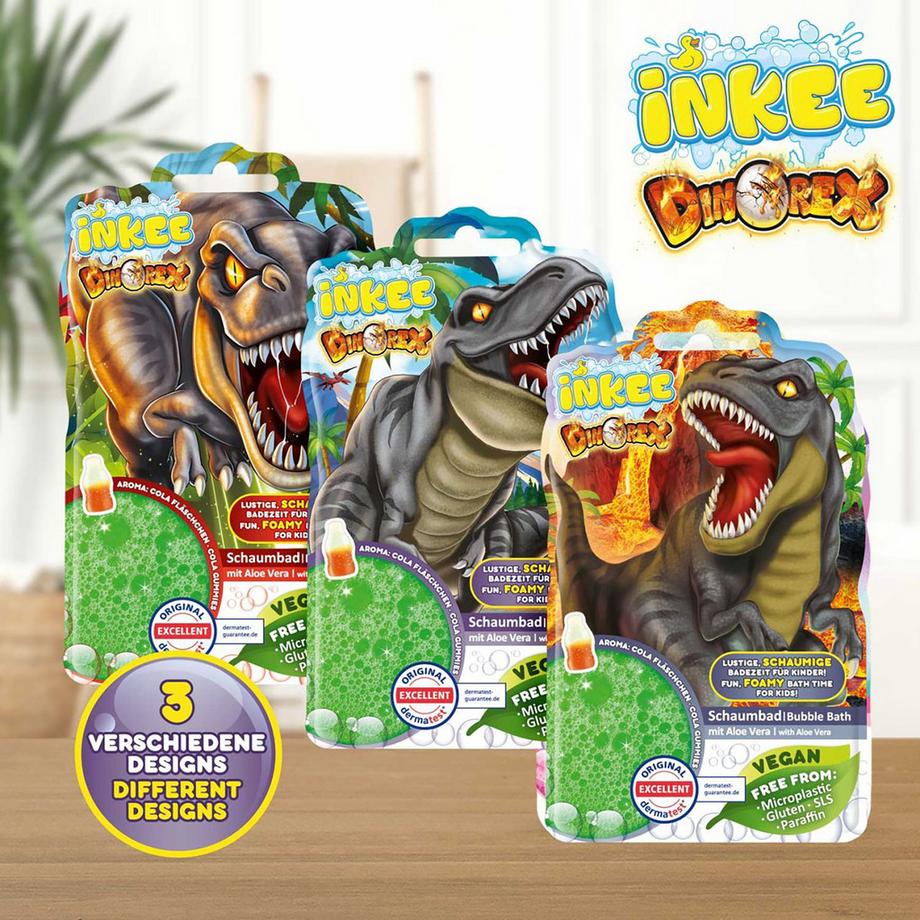Craze  Bagno di schiuma Dinorex, modelli assortiti 