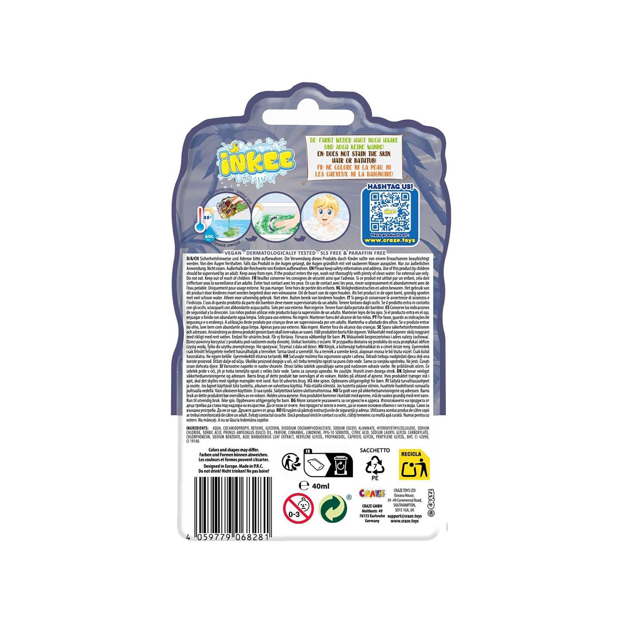 Craze  Bagno di schiuma Dinorex, modelli assortiti 