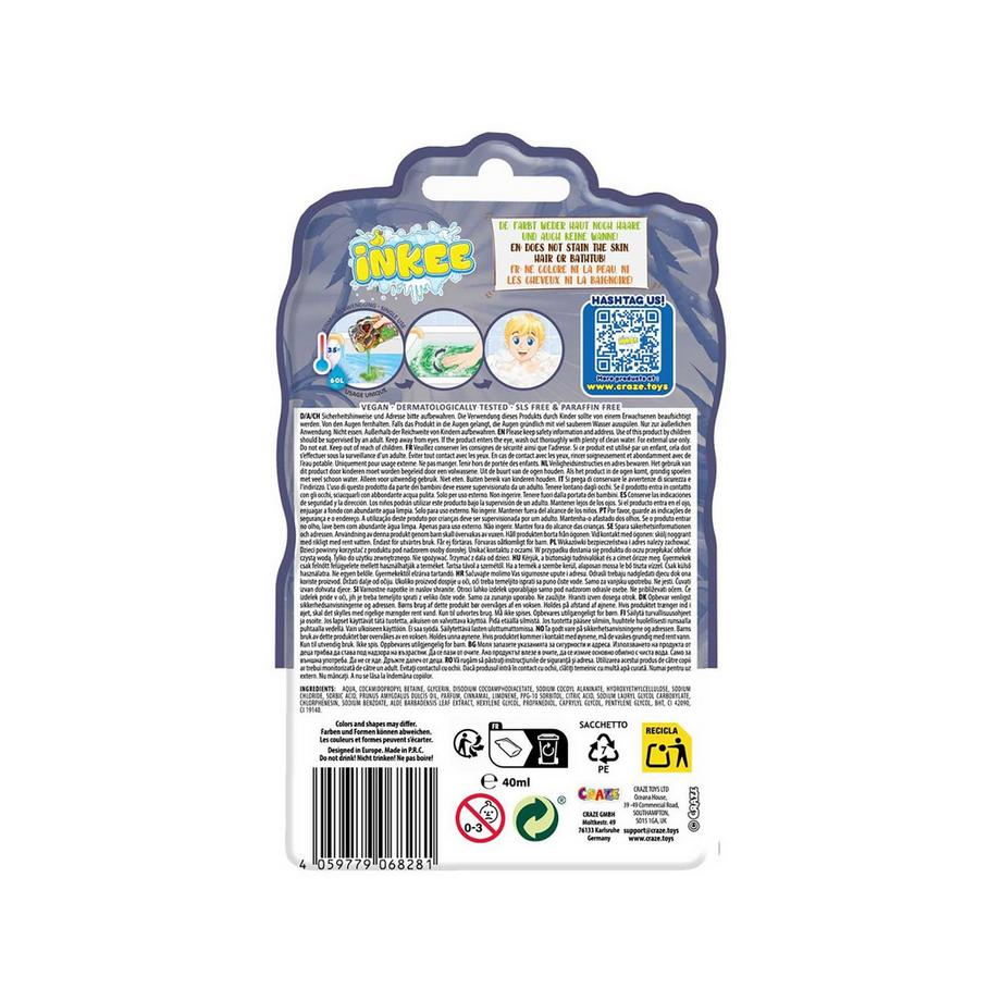 Craze  Bagno di schiuma Dinorex, modelli assortiti 