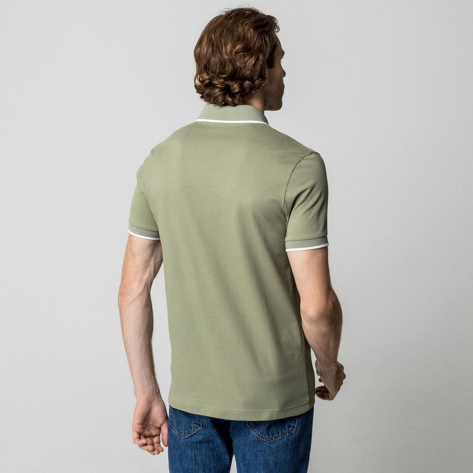 BOSS ORANGE Polo Manches Courtes Slim Fit  