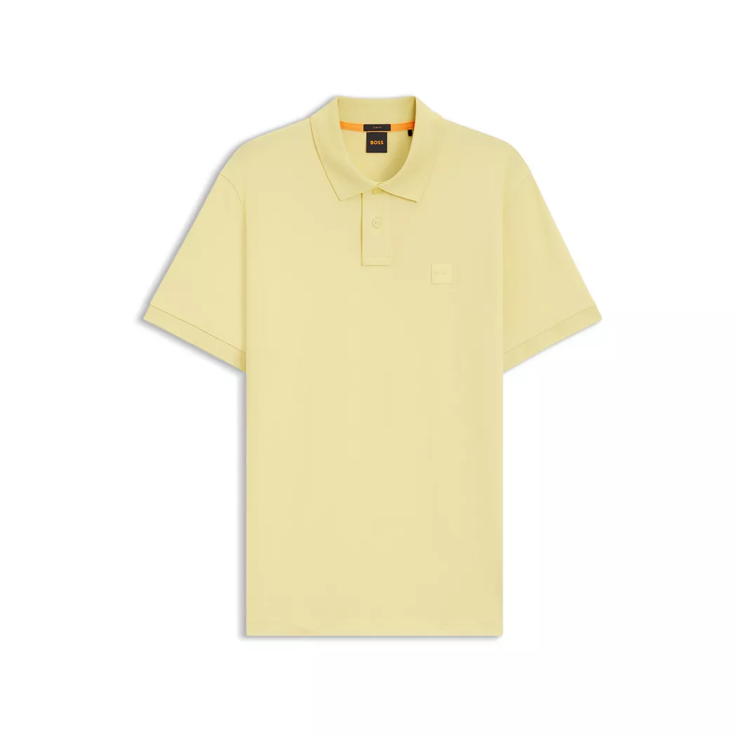 Boss ORANGE - Poloshirt, kurzarm, für Herren, Gelb, Größe S