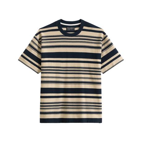 Marc O'Polo Relaxed Gestreiftes Langarm T-Shirt  