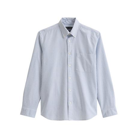 Marc O'Polo Oxford Regular Fit Gestreiftes Langarmhemd  