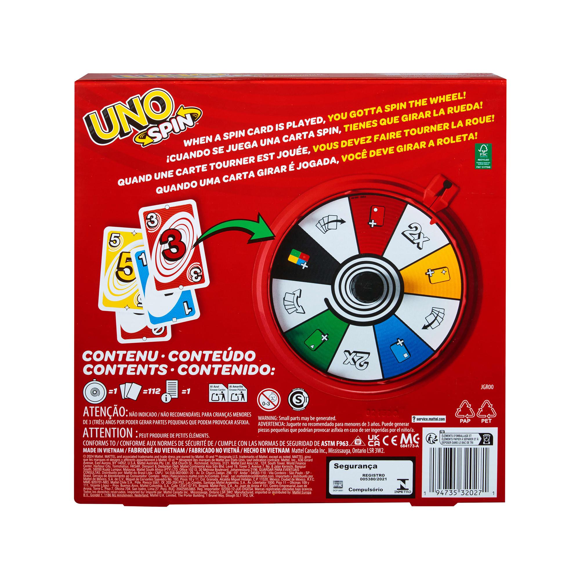 Mattel Games  UNO Spin 
